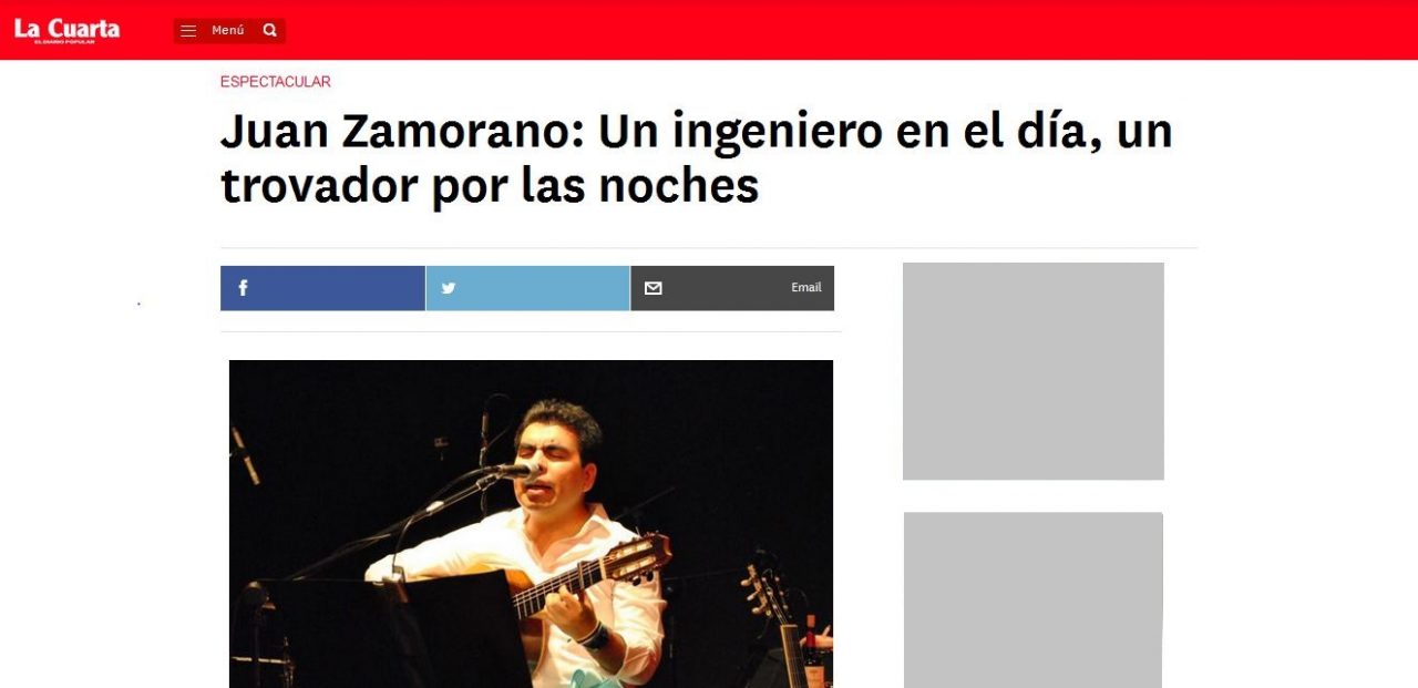 Juan Zamorano en lacuarta.com